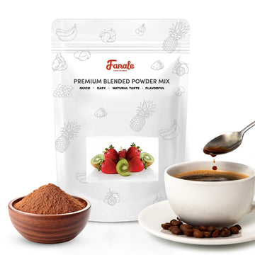 Fanale Premium Coffee Bubble Tea Flavoring Powder for Boba Tea| Perfect for Baking, Smoothies, Desserts and Drinks | Instant Bob