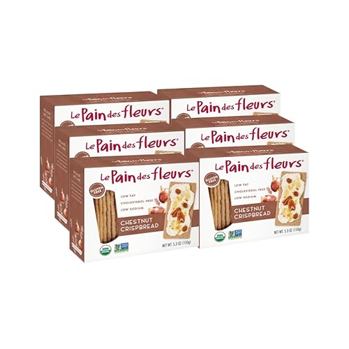 Le Pain Crispbread Chestnut, 4.41 Oz, Pack Of 6