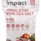 Impact Himalayan Pink Sea Salt - 400 Ounce - Non-GMO, Gluten-Free, No Additives, Rich in Trace Minerals