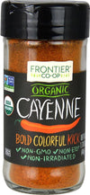 Frontier Herb Cayenne - Organic - Ground - 30000 HU - 1.7 oz