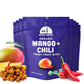 Mavuno Harvest Organic Fruit Snacks - Chewy Fruit Bites - Mango & Chili - 1.94 oz - Pack of 8 - Non-GMO, No Preservatives