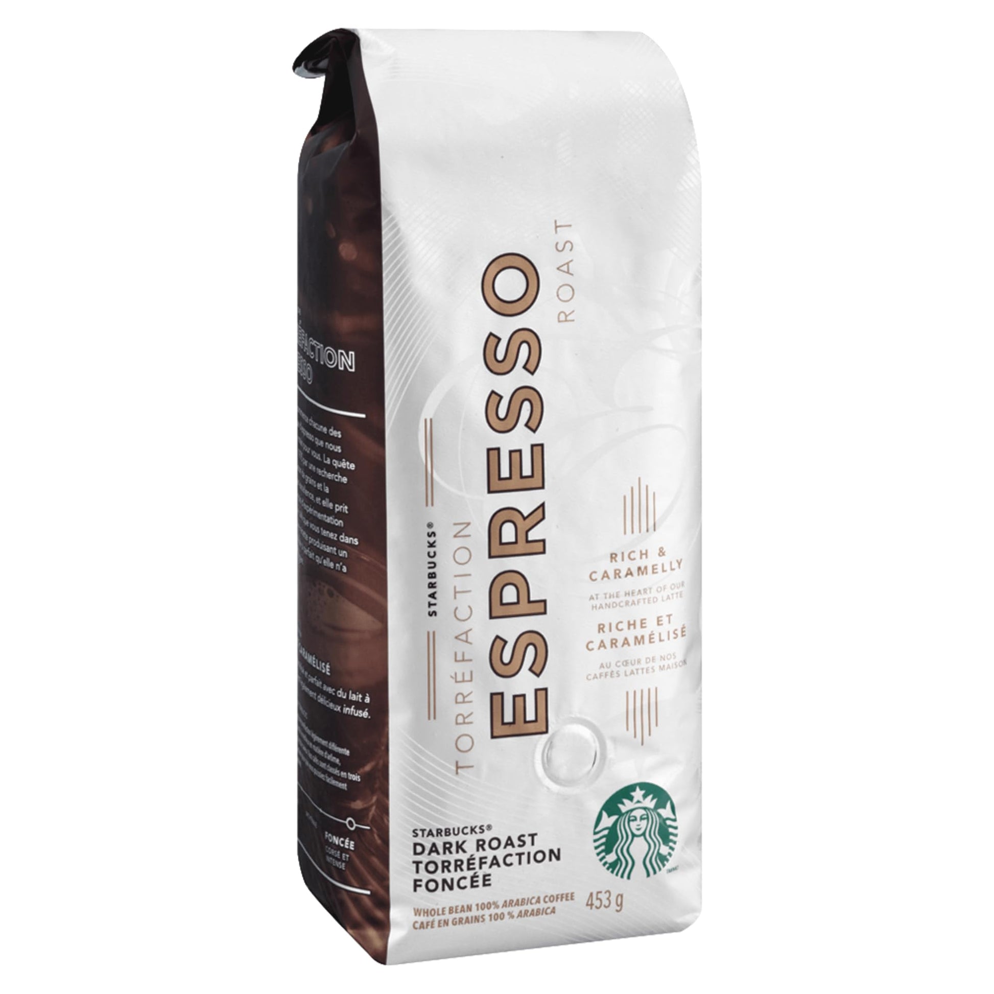 Starbucks Espresso Whole Bean Coffee, Dark Roast, 16 oz. (11017855)