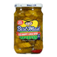 Best Maid Products - 24 Ounce Glass Jars - Dill, Kosher, Habanero Chips & Snappy Garlic Bites - 4 Pack