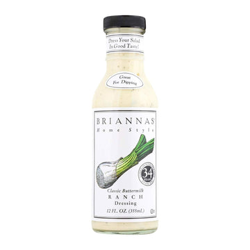 Brianna's Home Style Classic Buttermilk Ranch Dressing 12 oz