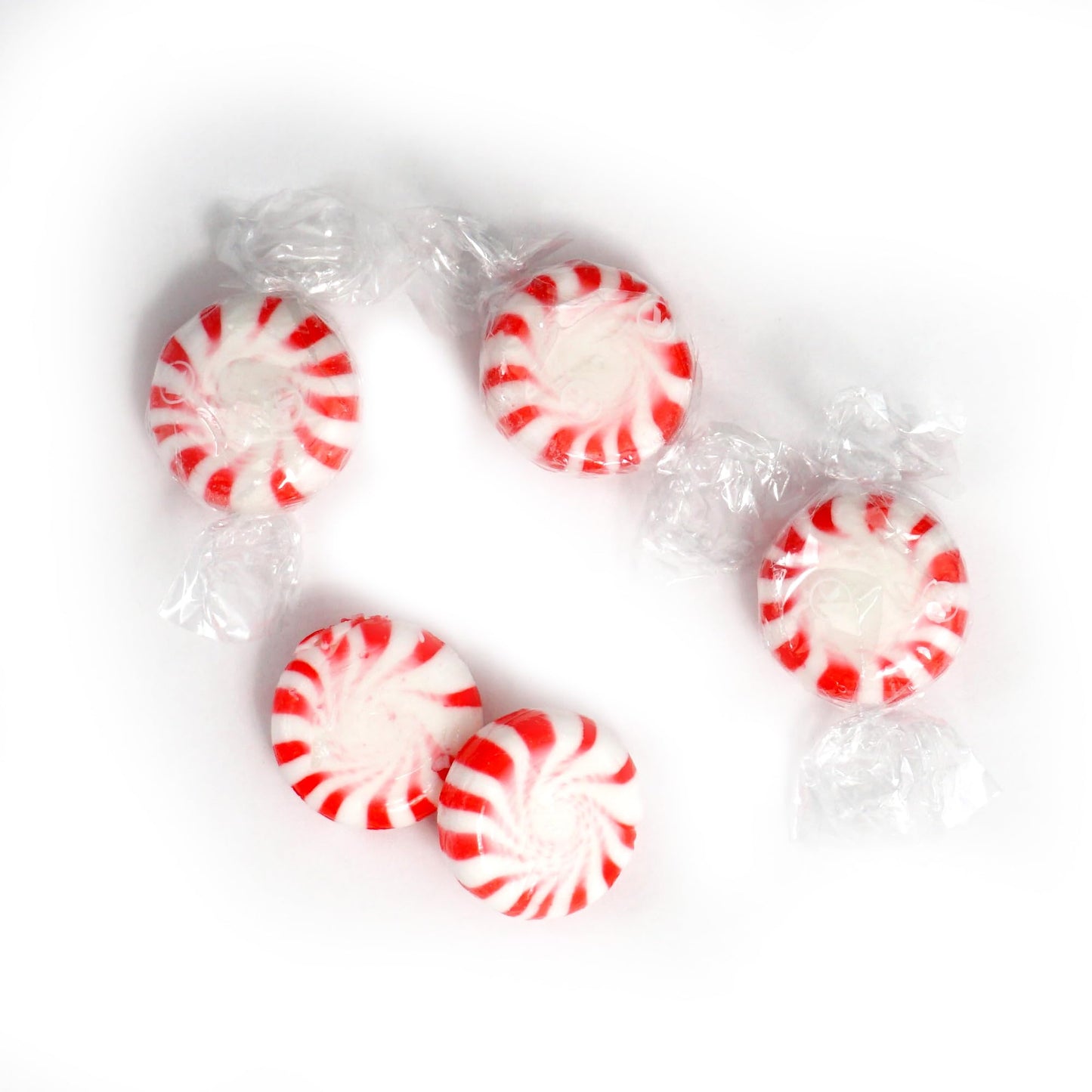 Starlight Peppermint Candy, 1 Pound Bulk Candy (Approx. 75 Pcs.), Individually Wrapped Peppermint, Starlight Mints
