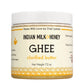 Indian Milk & Honey Ghee Butter - Grass-Fed, Handmade, Lactose & Gluten Free - 7.2 oz, Recyclable PET Jar