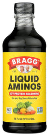 Bragg Liquid Aminos Soy Sauce Alternative, All Purpose Seasoning, 32 Fl Oz, 2 Pack