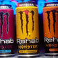 Monster Energy Rehab Tea + Lemonade, Peach Tea, Wild Berry Tea, Variety Pack, Energy Iced Tea,15.5 Ounce (Pack of 15)