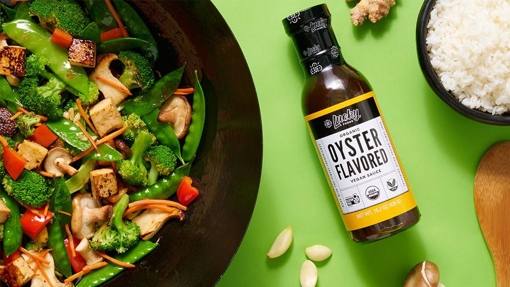 Lucky Foods Twin Pack Of 15 Oz Bulgogi Sauce And 15.2 Oz Oyster Flavored Sauce (2 Bottles/Total 30.2 Oz)