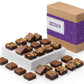 Fairytale Brownies SUGAR-FREE Magic Morsel Gourmet Chocolate Gift Basket - 24 Individually Wrapped 1.5 Inch Brownies - 0.8 Ounce Each