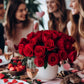 GlobalRose Real Fresh Cut Red Roses - 50 Fresh Flowers - Fresh Flowers Bouquet for Wedding