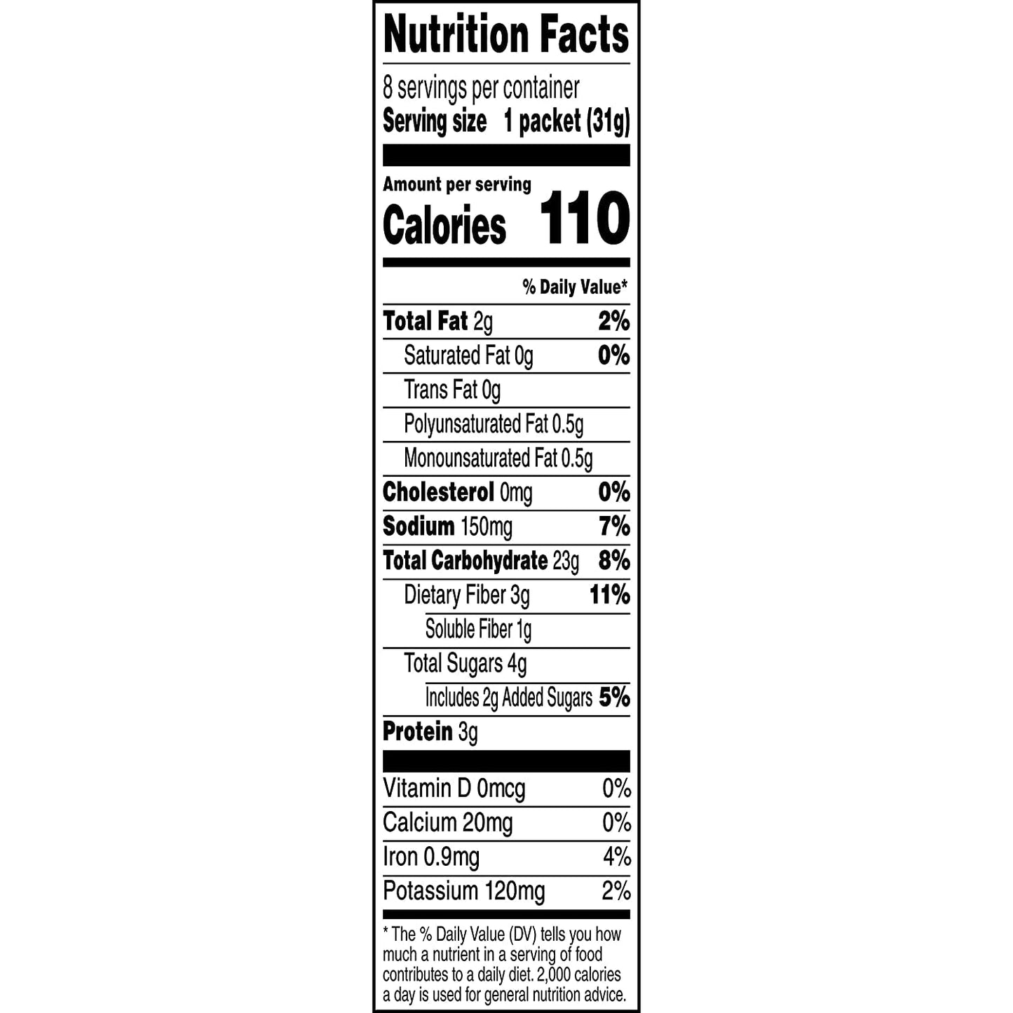 Quaker Instant Oatmeal, Lower Sugar Apples & Cinnamon, 8 Count Boxes (Pack Of 4), 1.09 Ounce (Pack Of 32)