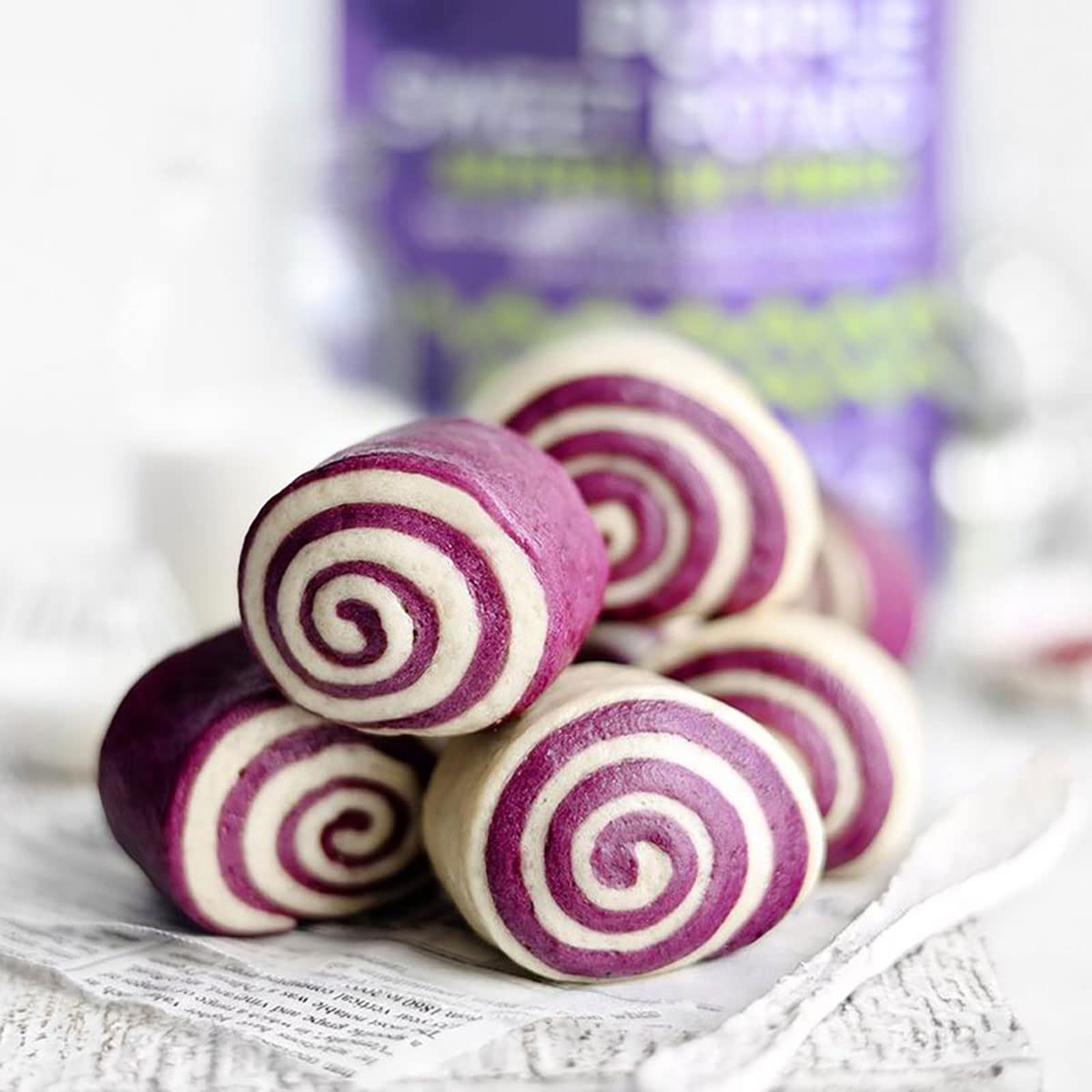 Suncore Foods Purple Sweet Potato Powder, Purple Food Coloring Powder, Gluten-Free, Non-Gmo, 5Oz (1 Pack)