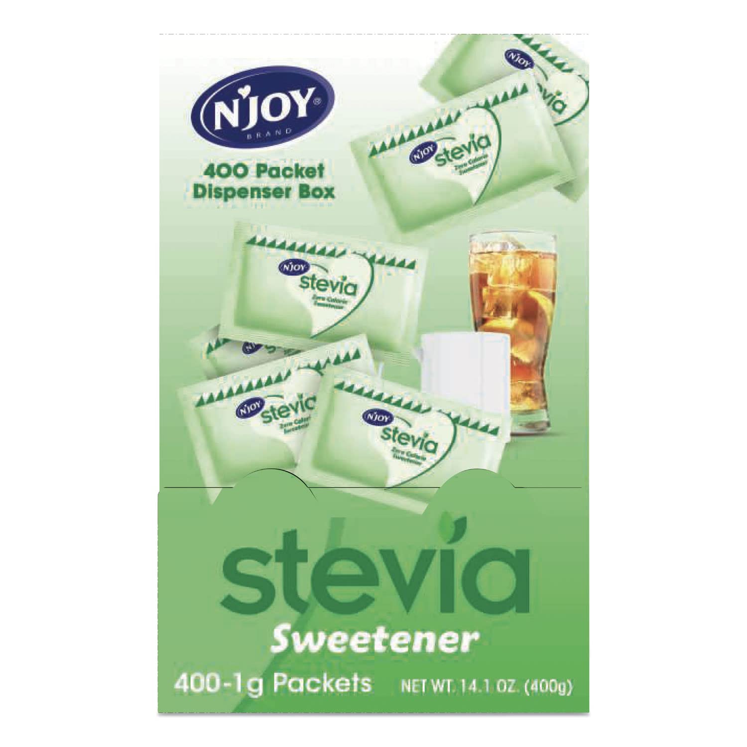 NJoy 1625535 NJoy Stevia Artificial Sweeteners 400/Box (83221)