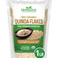 Herbazest Quinoa Flakes Organic - 1 Lb - Usda Certified, Vegan & Gluten Free Superfood - Perfect With Yogurt, Cereal, Smoothies,