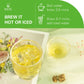 Wt Weetee Organic Green Tea Bags, Usda Organic Pure Green Tea 100 Count, Super Antioxidant | Resealable Kraft Bag | Brew Hot Or