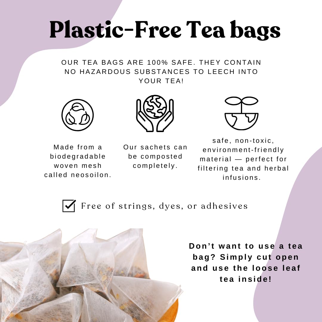 Autoimmunitea - Aip Stress Relief, Bedtime Blend For Restful Sleep, Calming Tea For Stress, Lavender, Tulsi, Passion Flower Orga