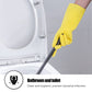 Rubber Gloves Dishwashing 2 Pairs For Kitchen,Cleaning Gloves For Household Reuseable.(Small,Yellow)