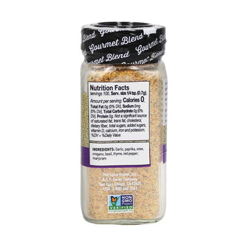 The Spice Hunter Bread Seasoning Blend Jar, Garlic Herb, 2.5 Ounce