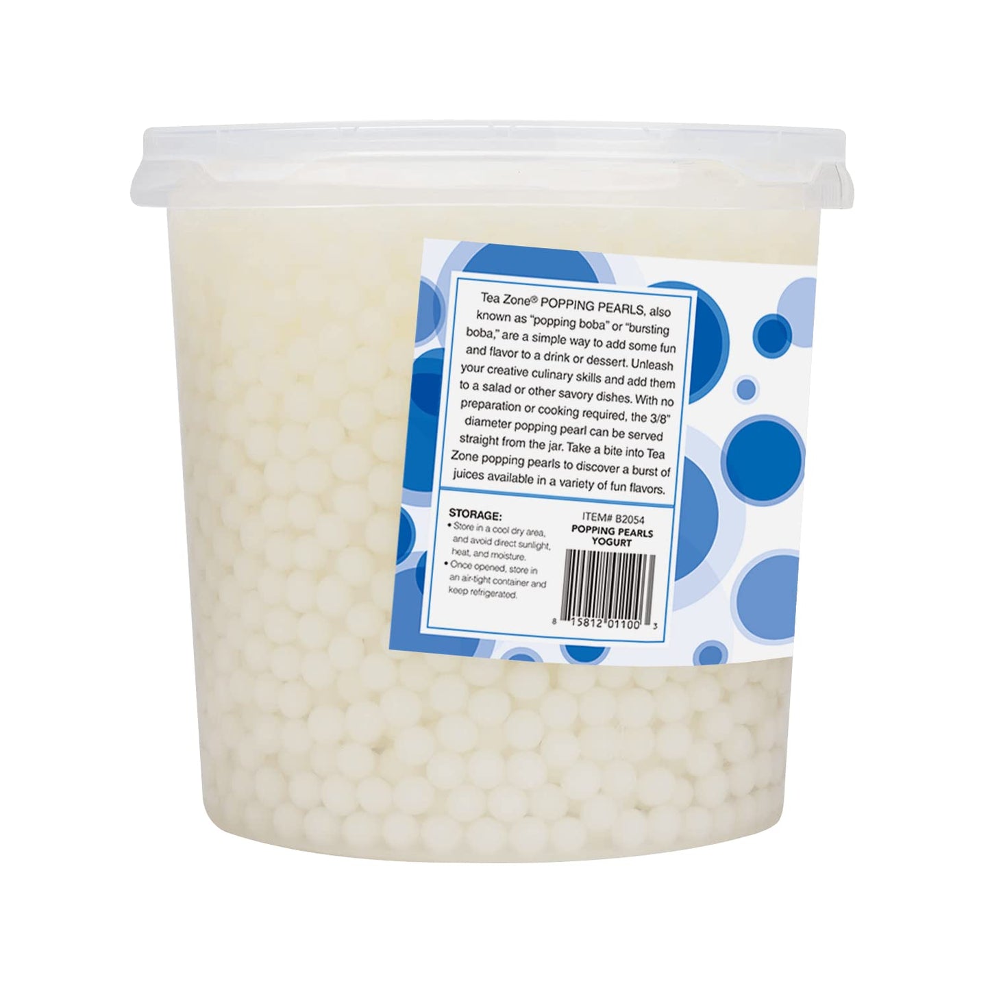 Tea Zone 7 Lb Gourmet-Series Yogurt Popping Pearls