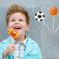 Fruidles Super Sports Ball Candy - 24-Pack Variety of Basketball, Football, Soccer, Baseball, Individually Wrapped