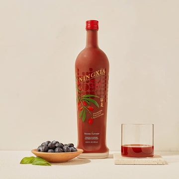 Young Living NingXia Red Antioxidant Drink, 25.35 Fl Oz, 2 Pack, Supports Energy & Wellness, Blend of Wolfberry & Blueberry