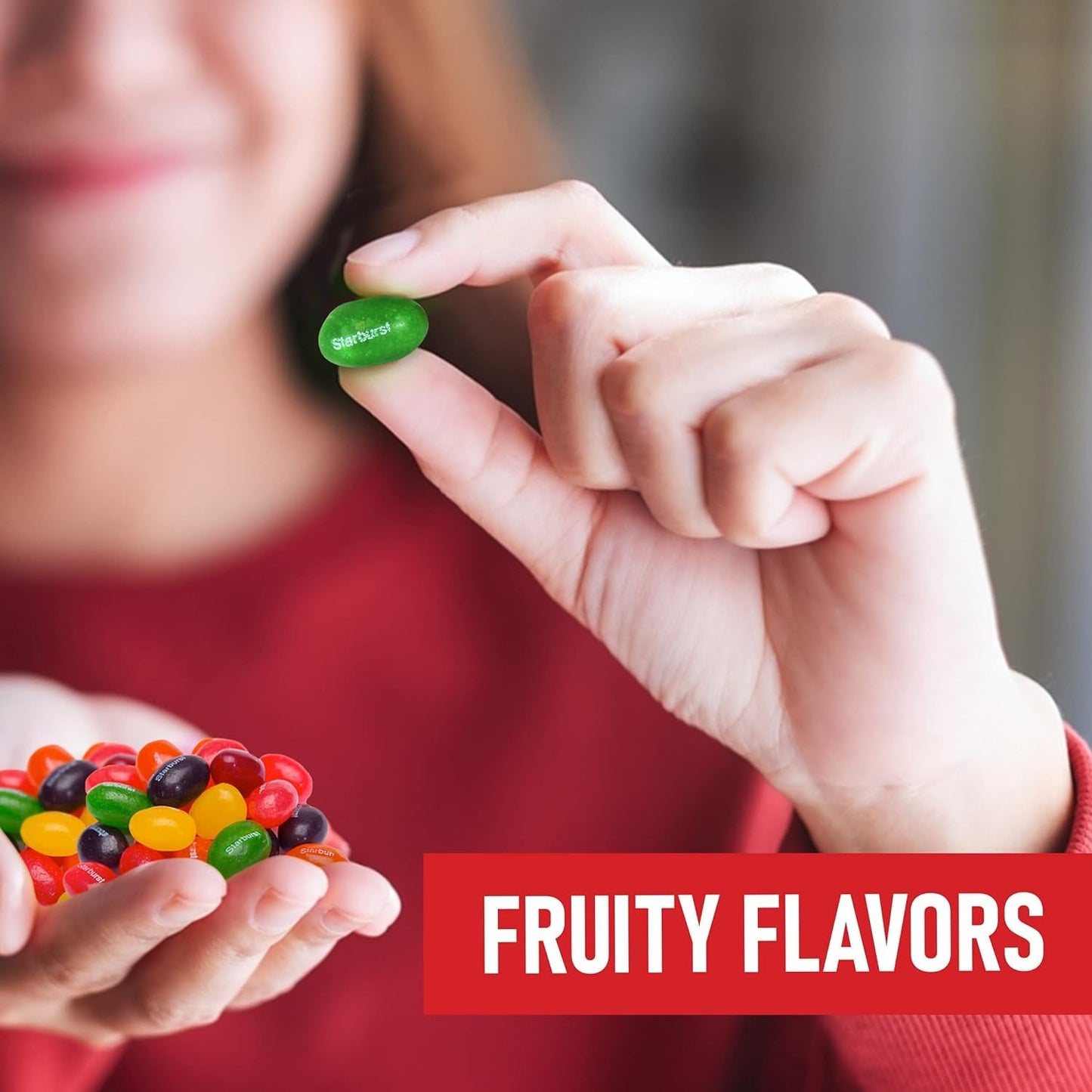 Smiling Sweets Original Starburst Jelly Beans Flavors, Fun To Share With Friends And Family, Ideal For All Holidays And Any Time