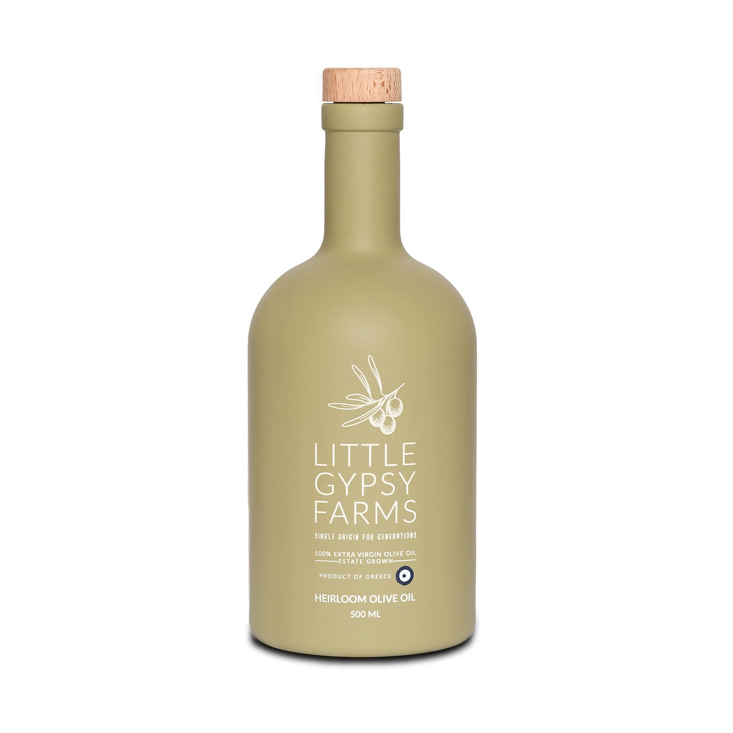 Heirloom EVOO | Little Gypsy Farms ?? Estate Grown Greek Extra Virgin Olive Oil | Healthiest Olive Variety | 5X Polyphenols - Hi