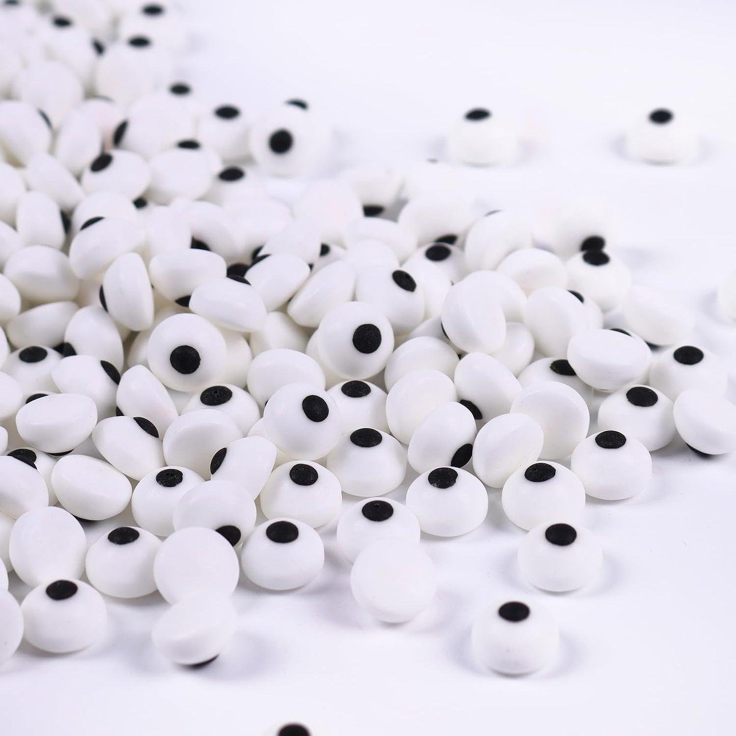 Milovin Candy Eyeballs - 0.4in Edible Eyes Sprinkles for Cake, Cupcake, Ice Cream - 4.23 oz Sugar-Eyeballs