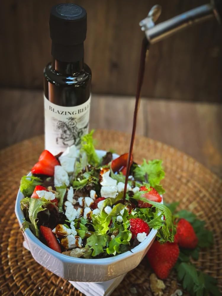 Blazing Bella Balsamic Vinegar - Barrel Aged Traditional - 8.45 Fl Oz (250ML)