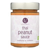Watcharees Sauce Thai Peanut Pack Of 6 Size 12.8 Oz - No Artificial Ingredients Dairy Free Vegan Yeast Free