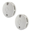 Kidde Smoke Detector & Carbon Monoxide Detector Combo With 10-Year Battery, 2 Pack
