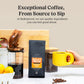 project pieceproof Breakfast Blend Whole Bean Coffee, Light Roast, 12 Oz, 100% Arabica, Certified Clean
