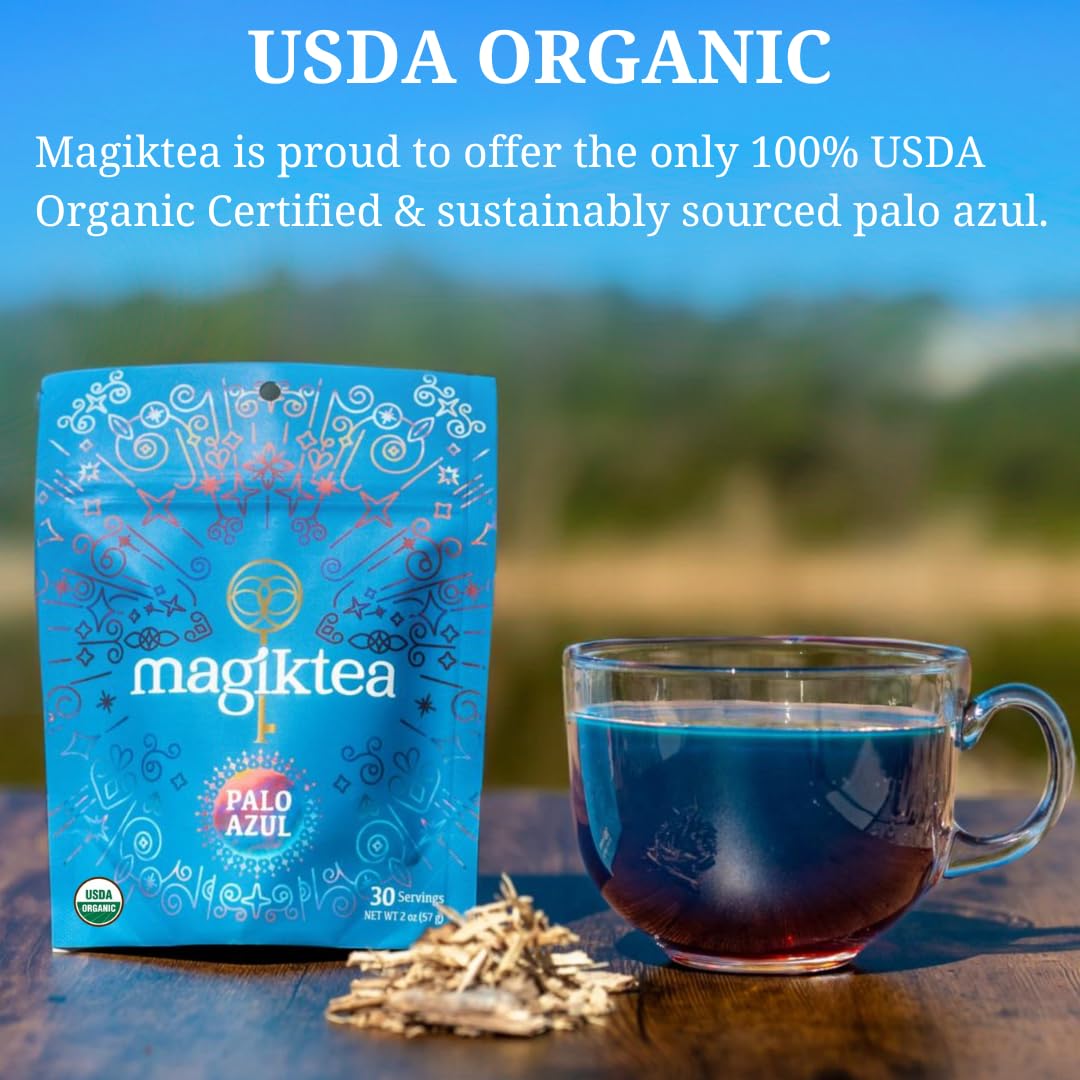 Palo Azul Tea - Usda Organic Certified - Kidneywood - 5 Oz (75 Cups) - Magiktea