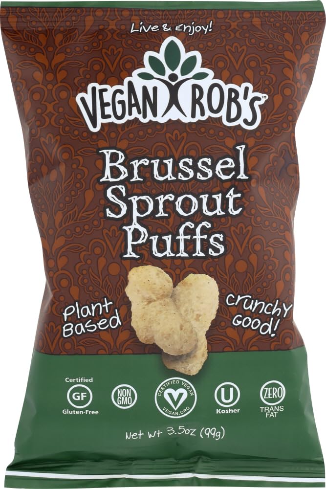 VEGAN ROBS, Puffs, Brussel Sprout - Pack of 12