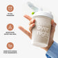 Oats Overnight Mocha Dream Breakfast Shake - 20g Protein, 100mg Caffeine, Gluten Free - 2.7 oz (Pack of 8)