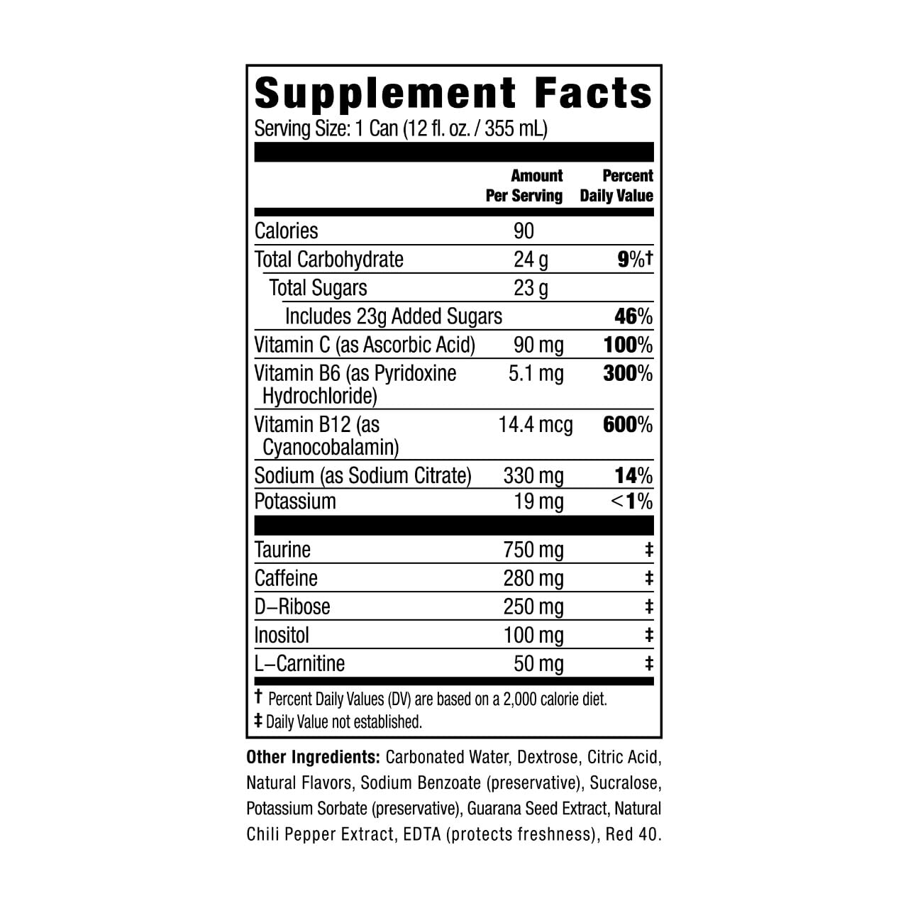 Coacaine Energy Drink Spice Blast - High Caffeine & Taurine, Vitamins, Antioxidants - 12 Fl Oz Can, Pack of 12