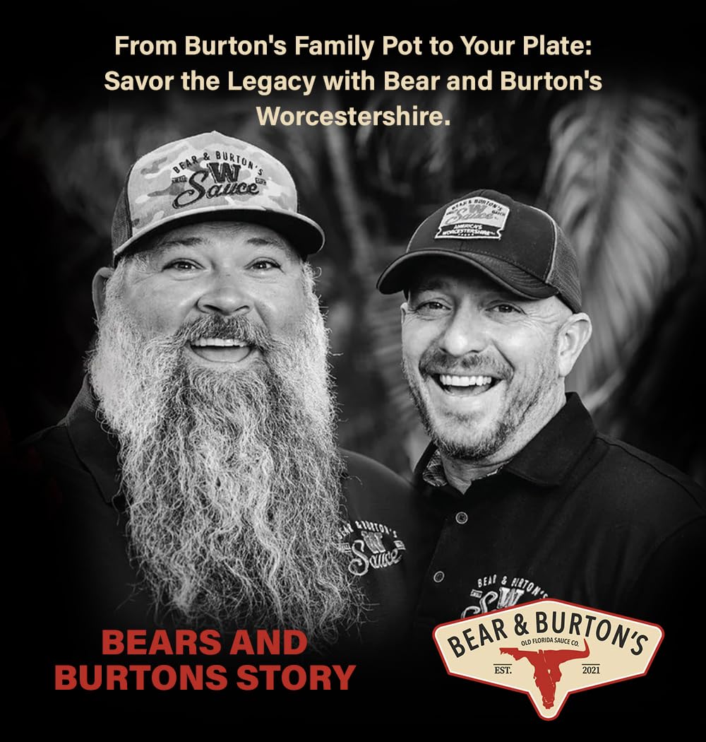 Bear and Burtons Breakfast Sauce | A Savory Breakfast Sauce from The Makers of W Sauce | 12 Fl Oz