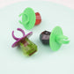 Easter Ring Pops, Watermelon, Strawberry And Blue Raspberry Flavored, Basket Stuffer Candies, 3 In Each (Pack Of 3)
