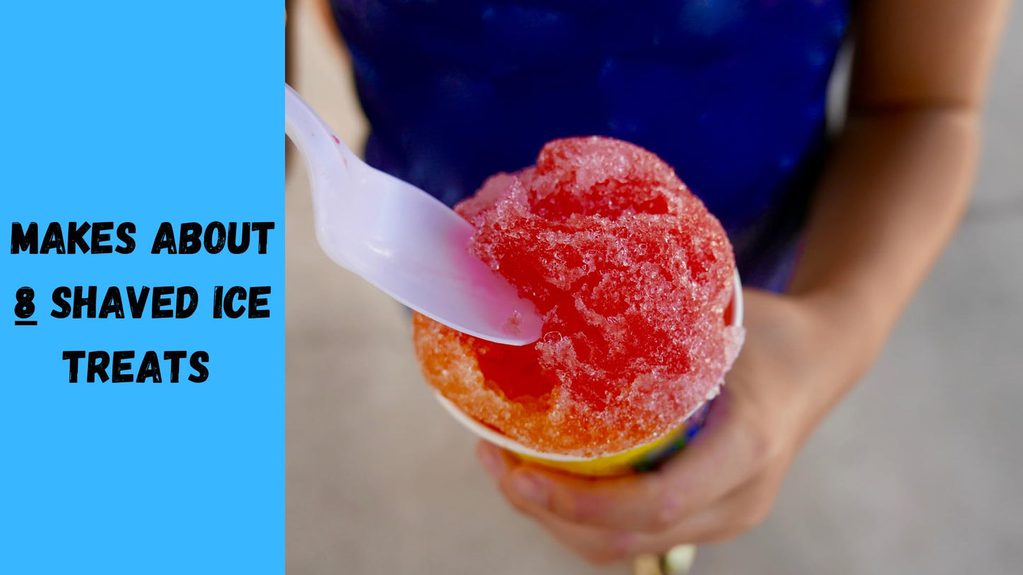 Koldkiss Sugar Free Blue Raspberry Shaved Ice, Hawaiian Shaved Ice & Snow Cone Syrup - 16 Fl Oz Pints | Perfect For Parties, Mil