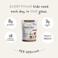 Nurished Mighty Chocolate Milk - Kids Daily Protein Powder Boosted with 2 Billion Probiotics and Organic Spinach Leaves - Natura