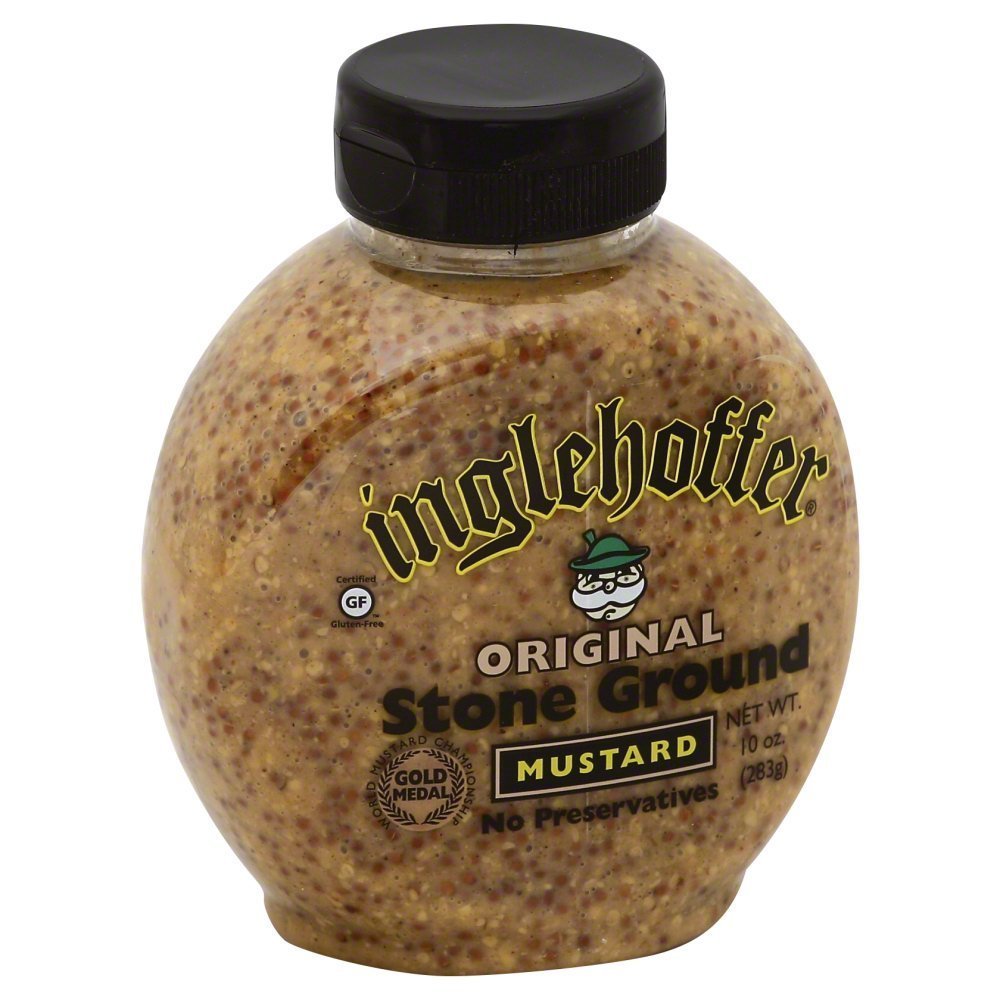 Inglehoffer, Stone Ground Mustard, 10oz Bottle (Pack of 2)2