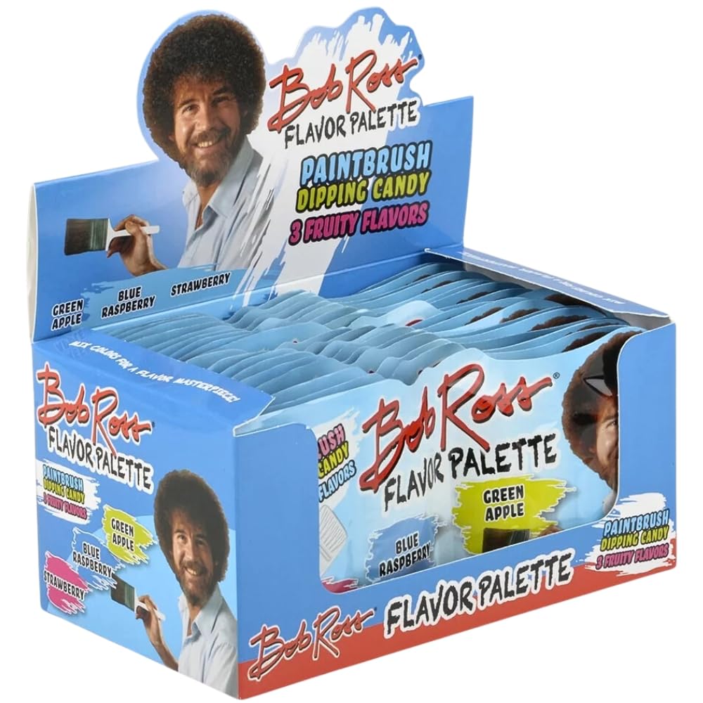 Rhode Island Novelty Bob Ross Flavor Palette Candy