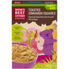 Mom's Best Toasted Cinnamon Squares Cereal, Made with Whole Grain, No High Fructose Corn Syrup, Made with Real Cinnamon, Kosher,