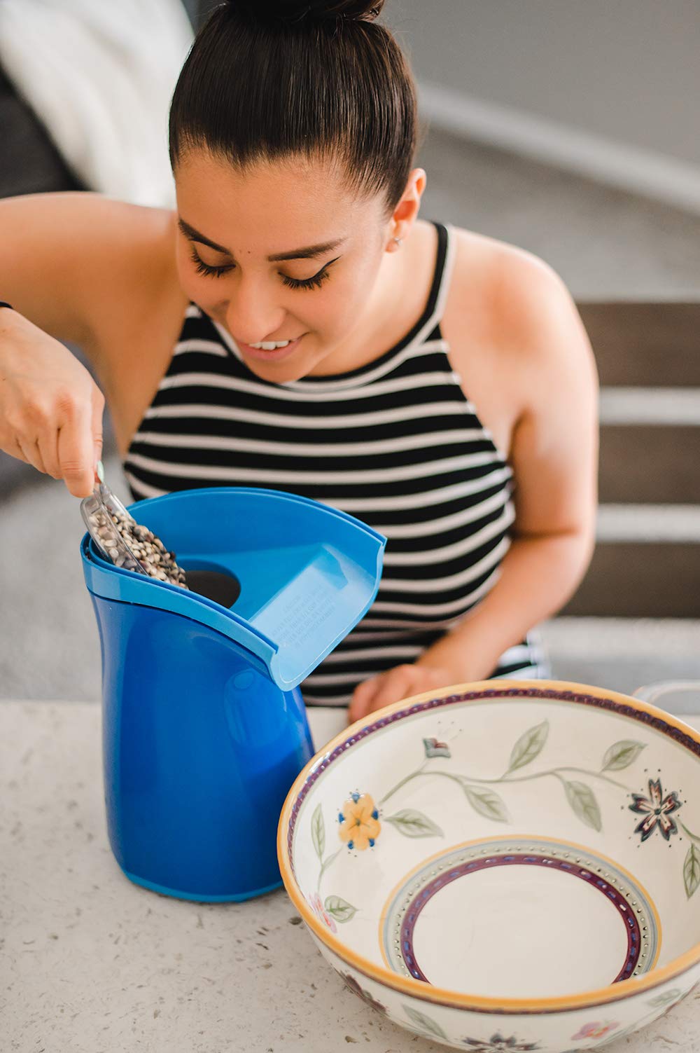 Amish Country Popcorn | 8-4 oz Bags | Stovetop Popping Sampler Pack with Canola Oil - 16 oz and BallPark ButterSalt - 4.5 oz | O