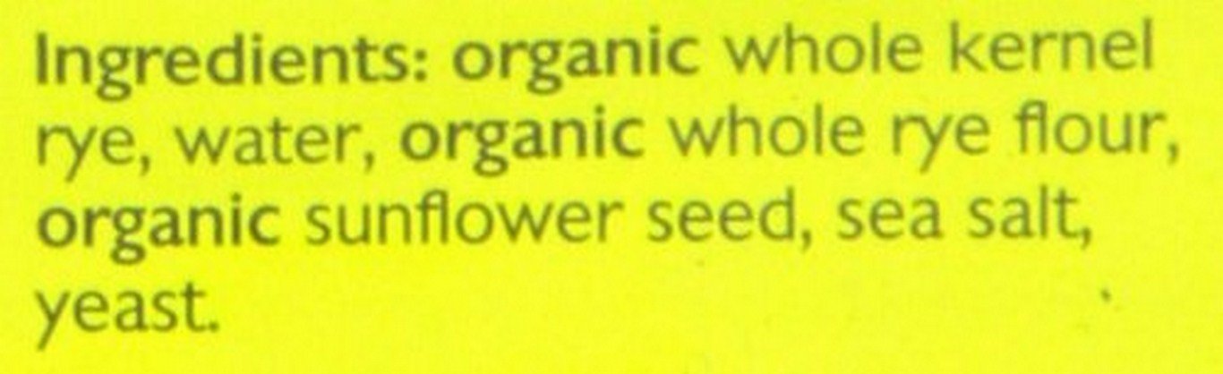 Mestemacher Bread Bread - Sunflower Seed - 17.6 oz - 1 each (Pack of 3)