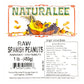 Naturalee Peanuts, Raw Whole Spanish Redskin 1 Lbs - Raw, Unsalted - Heart Health, High Protein, Vegan, Natural