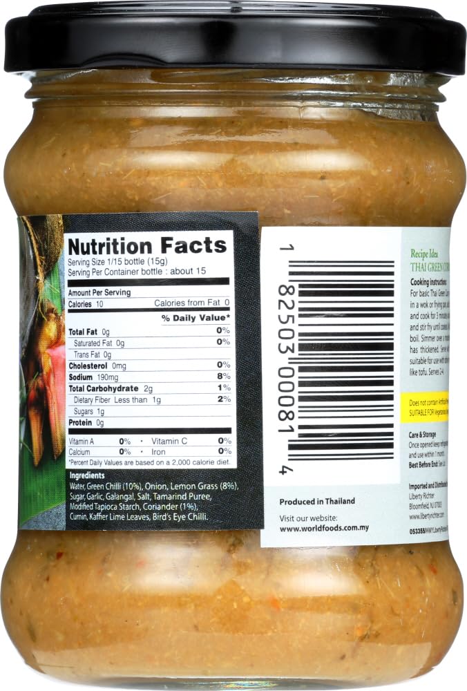 World Foods Paste Thai Green