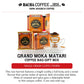 Bacha Coffee | Grand Moka Matari Single Origin, 100% Arabica Beans, Medium Dark Roast, X12 Individually Wrapped Single Serve Fil