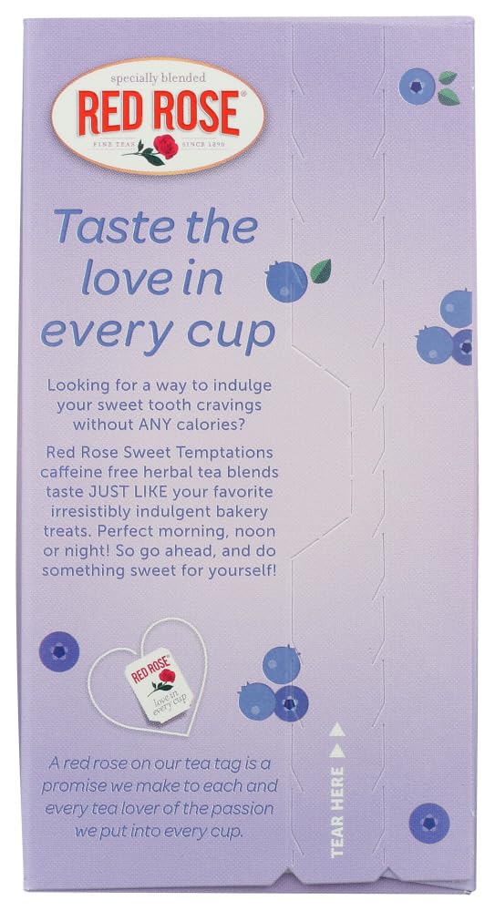Red Rose Blueberry Muffin Tea, 18 Ct (Pack Of 2)